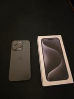 iPhone 15 Pro 128GB KRASVRIJ!, 128 GB, Zwart, Ophalen of Verzenden, Zo goed als nieuw