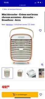 VOORRAAD UITVERKOOP!!!! Mini airco’s / luchtkoelers, Witgoed en Apparatuur, Airco's, Minder dan 60 m³, Timer, Nieuw, 3 snelheden of meer