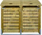 Kliko ombouw containerberging dubbel 155x122x90cm, Ophalen of Verzenden, Nieuw, Hout, Containerberging