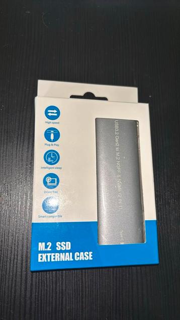 M.2 SSD External Case (2 in 1) beschikbaar voor biedingen