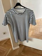 Zgan: shirt Isabel Marant maat xs wit met blauw, Verzenden, Wit, Zo goed als nieuw, Korte mouw