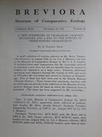 Breviora: Chamaeleo Jacksoni Subspecies, Ophalen of Verzenden, 20e eeuw of later, Gelezen, A. Stanley Rand