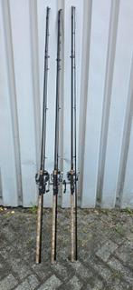 3x Fox euro warriors met shimano super baitrunners, Watersport en Boten, Hengelsport | Karpervissen, Ophalen of Verzenden, Gebruikt