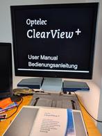 Optelec Clearview + plus Beeldschermloep, Ophalen, Vergrootglas of Loep