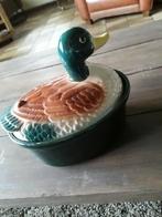 Paté ovenschaal met prachtige eend., Antiek en Kunst, Ophalen of Verzenden