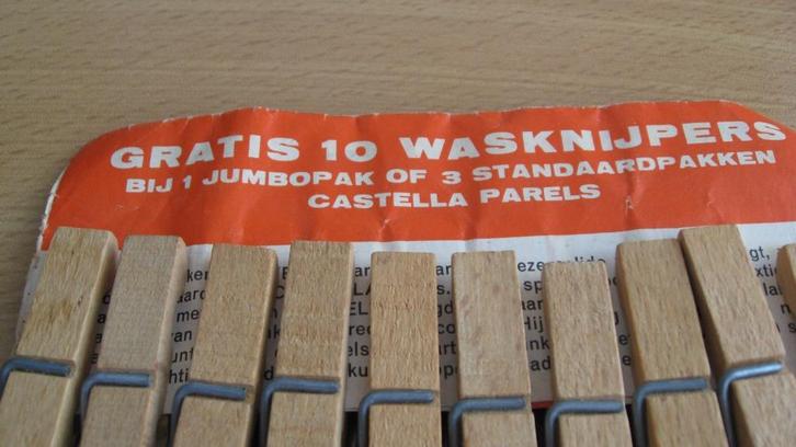 houten wasknijpers, Tuin en Terras, Droogmolens en Wasrekken, Nieuw, Overige typen, Ophalen of Verzenden