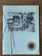 Menukaart Rôtisserie Valuas, Venlo 1973 De Feijter, Ophalen of Verzenden, Zo goed als nieuw