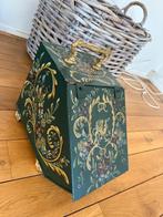 Kolenkit turfbak handbeschilderd, Antiek en Kunst, Curiosa en Brocante, Ophalen of Verzenden