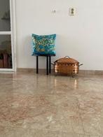 Veelkleurige Marble zijde sierkussen hoes, Verzenden, Nieuw, Blauw, Vierkant