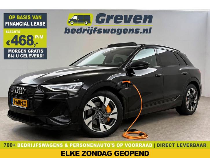 Audi e-tron 50 quattro S-Line 71 kWh | SOH: 93% | Snelladen, Auto's, Audi, Bedrijf, Te koop, e-tron, 4x4, ABS, Achteruitrijcamera