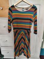 * jurk; leuke retro jurk in mooie kleuren, van King Louie, Overige kleuren, Maat 42/44 (L), Ophalen of Verzenden, Knielengte