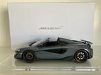 McLaren 600LT Spider 2019 grijs 1:18 (nieuw), Nieuw, Overige merken, Auto, Verzenden