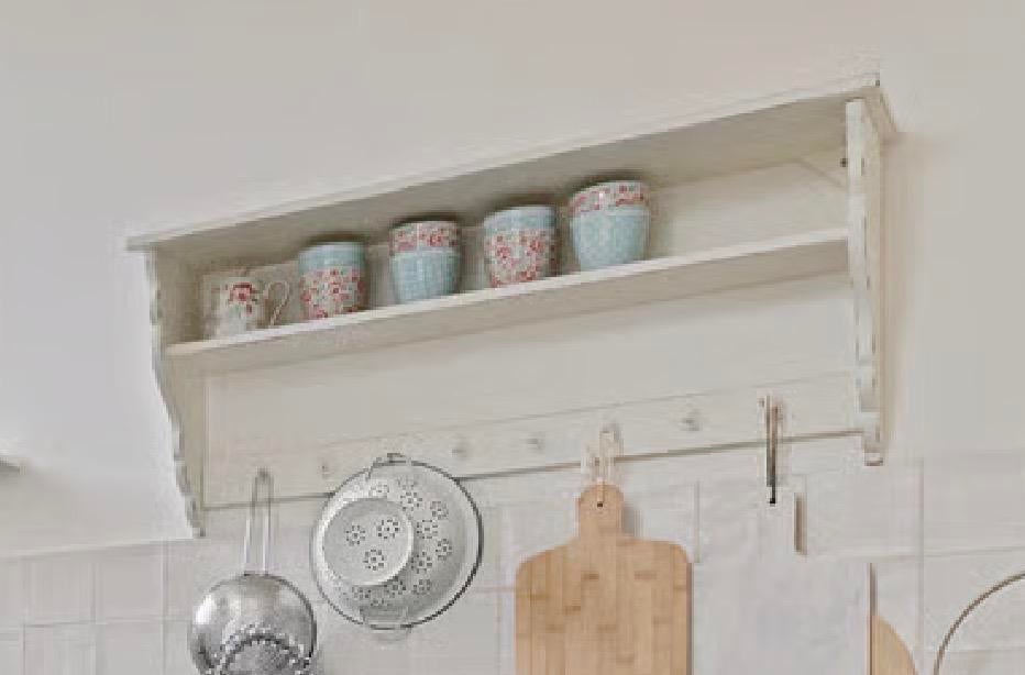 Brocante wandrek, Ophalen, Gebruikt