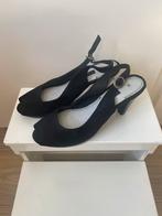 Bugatti peeptoe zwart maat 38, Schoenen met lage hakken, Zwart, Zo goed als nieuw, Bugatti