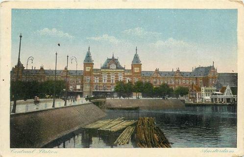 (304-211-033) Amsterdam Centraal Station, Verzamelen, Ansichtkaarten | Nederland, Noord-Holland, Verzenden
