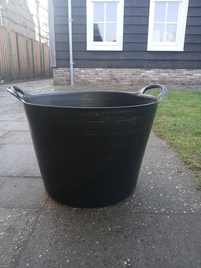 36 Bouw en tuinafval Emmer met 2 handvaten, Ophalen, Kunststof, Minder dan 30 cm, Minder dan 60 cm