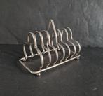 Verzilverd vintage toast/servet rekje. Originele verpakking, Huis en Inrichting, Ophalen of Verzenden, Overige materialen, Overige stijlen