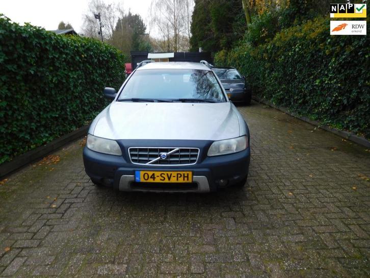 Volvo XC70 2.4 D5 Kinetic alle onderhoudboeken aan wezig en, Auto's, Volvo, Bedrijf, Te koop, XC70, 4x4, ABS, Airbags, Airconditioning