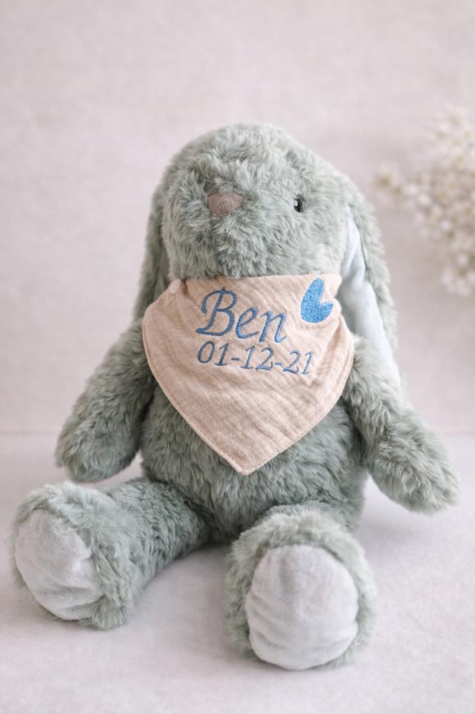 Gepersonaliseerd kraamcadeau - unieke en zachte knuffels, Kinderen en Baby's, Kraamcadeaus en Geboorteborden, Nieuw, Kraamcadeau