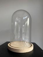 stolp met houten voet Ø17 hoogte 25 cm, Veens Living, Nieuw, Elst, Info@veensliving.nl