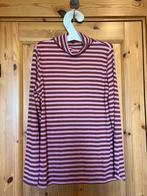 Trui gestreept bruin roze (nikkie) oto 48 lengte 71, Maat 42/44 (L), Ophalen of Verzenden, Zo goed als nieuw, Nikkie