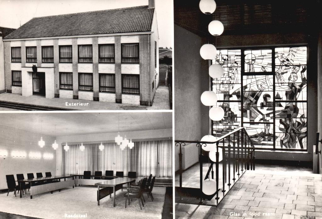 Breskens Gemeentehuis  131051, Ophalen of Verzenden, 1960 tot 1980, Ongelopen, Zeeland