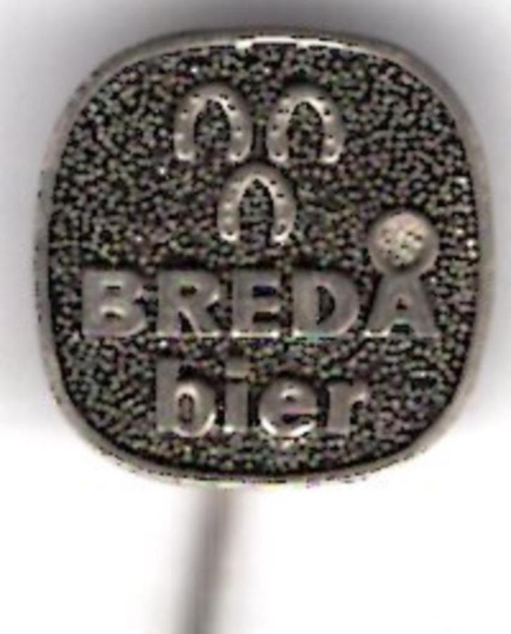 Breda bier zilverkleurig dranken speldje ( A_091a ), Verzamelen, Speldjes, Pins en Buttons, Nieuw, Speldje of Pin, Merk, Verzenden
