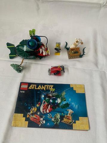 Lego Atlantis 7978 Barracuda Aanval beschikbaar voor biedingen
