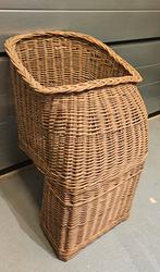 Antieke fietsmand, Ophalen