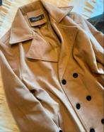 Podom Jas NIEUW M Beige Camel Bruin Dubbel knoop 4 seizoens, Maat 38/40 (M), Bruin, Nieuw, Ophalen of Verzenden
