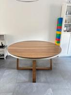 Ikea Morbylanga ronde eettafel MOET SNEL WEG!, Huis en Inrichting, Tafels | Eettafels, Ophalen, Gebruikt, 100 tot 150 cm, Vier personen