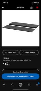 Nordli blad bovenblad plint 160, Ophalen, Gebruikt, 25 tot 50 cm