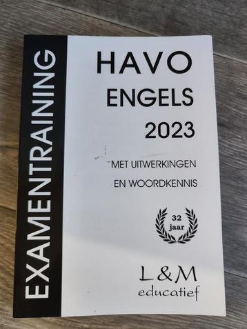 Examenbundel HAVO Engels 2023 beschikbaar voor biedingen