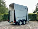 Mooie aluminium 1.5 paards humbaur single met zadelkamer, Ophalen, Duitsland, Zo goed als nieuw, 1½-paards trailer