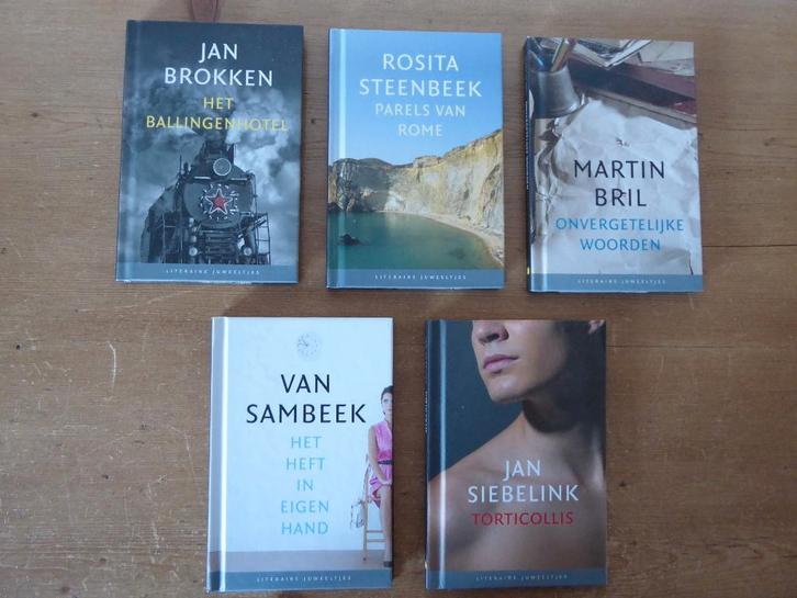 Literaire juweeltjes, 5 stuks., Boeken, Literatuur, Zo goed als nieuw, Nederland, Ophalen of Verzenden