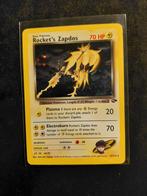 Rocket's Zapdos - Holo - Team Rocket, Ophalen of Verzenden, Gebruikt, Losse kaart, Foil