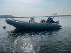 Zodiac yachtline 500rl 60pk 2t autolube., Watersport en Boten, Rubberboten, Ophalen, Benzine, Minder dan 70 pk, Overige materialen
