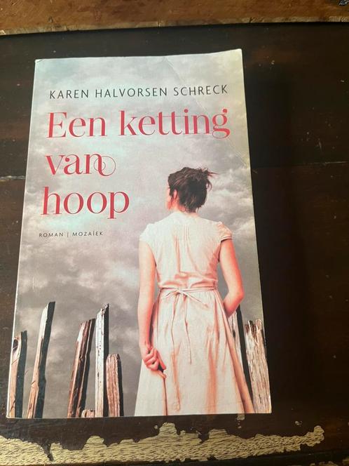 Karen Halvorsen Schreck -  ketting van hoop (c), Boeken, Historische romans, Gelezen, Ophalen of Verzenden
