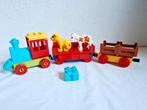 Duplo duwtrein trein + 2 wagons set 1, Ophalen of Verzenden, Gebruikt, Duplo