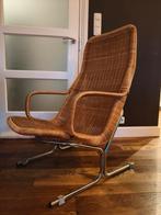 Vintage Dirk van Sliedrecht fauteuil model:  514, Ophalen, Gebruikt, Minder dan 75 cm, Vintage