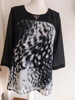 Zwart grijs gemêleerd tuniek Micha maat 40, Kleding | Dames, Maat 38/40 (M), Zwart, Ophalen of Verzenden, Onbekend