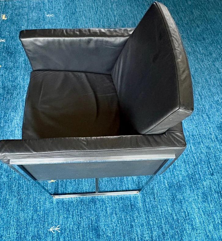 Harvink “Forum” eetkamerstoelen + design tafel 220 x 90 cm, Huis en Inrichting, Tafels | Eettafels, Gebruikt, 50 tot 100 cm, 200 cm of meer