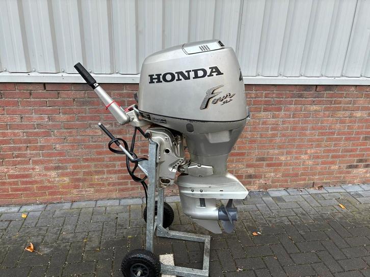 Honda 40 pk 4 takt , kortstaart , knuppel, vaarklaar !, Watersport en Boten, Buiten- en Binnenboordmotoren, Gebruikt, Benzine