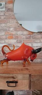 Murano Glas:Grote 50cm Stier Beeld, Ophalen, Nieuw, Dier