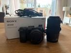 Sony A6100 Double Zoom Lens Kit - Topstaat!, Ophalen, Compact, Zo goed als nieuw, Sony