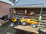 Traptrekker met kar, Kinderen en Baby's, Speelgoed | Buiten | Skelters, Ophalen, Gebruikt, Overige merken