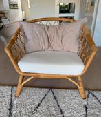 IKEA Stockholm rotan stoel met zitkussen écht als NIEUW, Huis en Inrichting, Stoelen, Ophalen, Zo goed als nieuw, Bruin, Eén