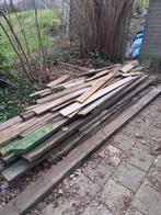 Houten balken en gevelbekleding - Gratis af te halen, Doe-het-zelf en Verbouw, Gebruikt, Minder dan 25 mm, Ophalen of Verzenden
