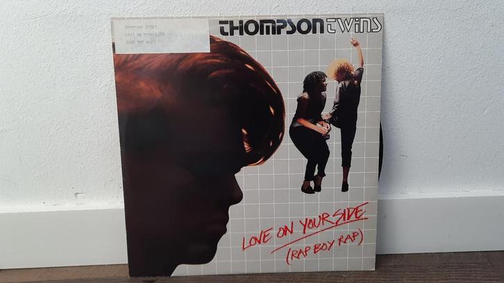 Thompson Twins – Love On Your Side (Rap Boy Rap) LP, Cd's en Dvd's, Vinyl Singles, Gebruikt, Maxi-single, Pop, 12 inch, Ophalen of Verzenden