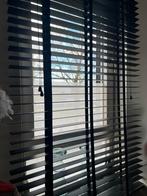 Zwarte houten jaloezieën, Huis en Inrichting, Ophalen, Gebruikt, 50 tot 100 cm, 100 tot 150 cm